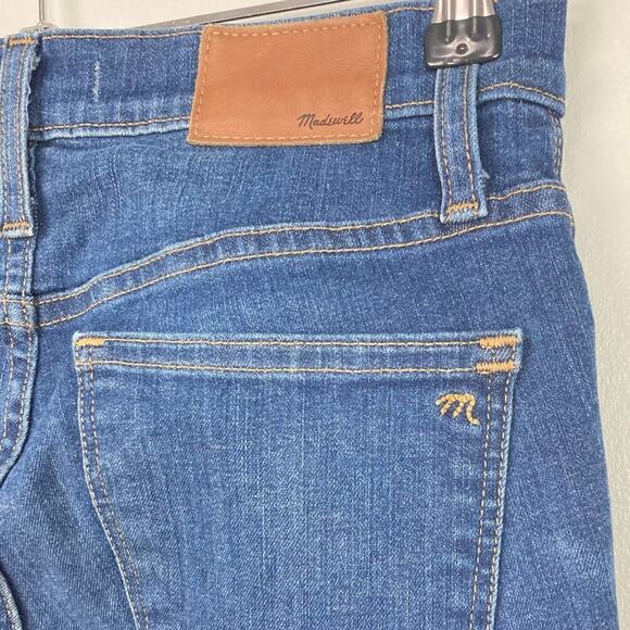 MADEWELL 9" High-Rise Skinny Jeans: Destructed Edition - Size 27 - Picture 11 of 13